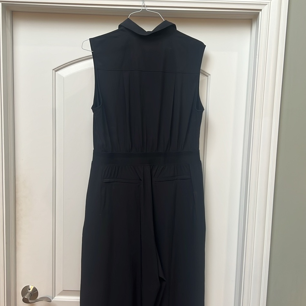 Athleta Black Sleeveless Sheath jumpsuit - Picture 6 of 7